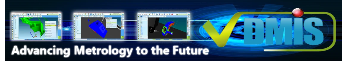 VDMIS CMM Software Banner