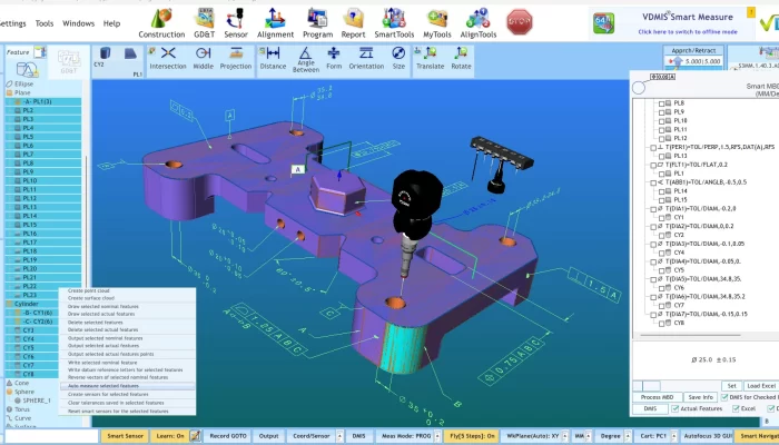CMM SOFTWARE VDMIS MBD